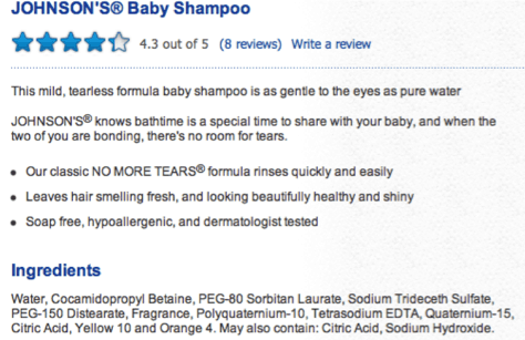 What does tear free shampoo mean?   quora
